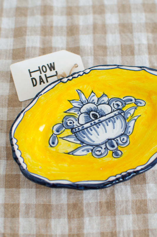 Small Spanish Ceramic Dish