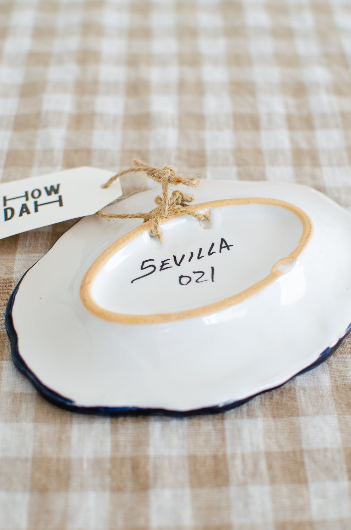 Small Spanish Ceramic Dish