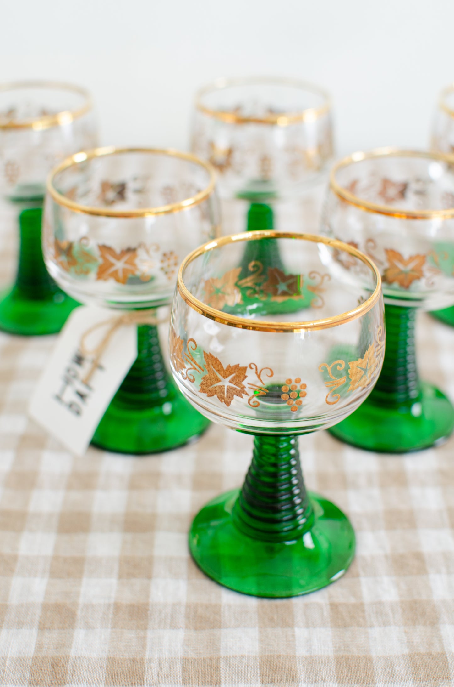 Beehive Stem Glassware Set