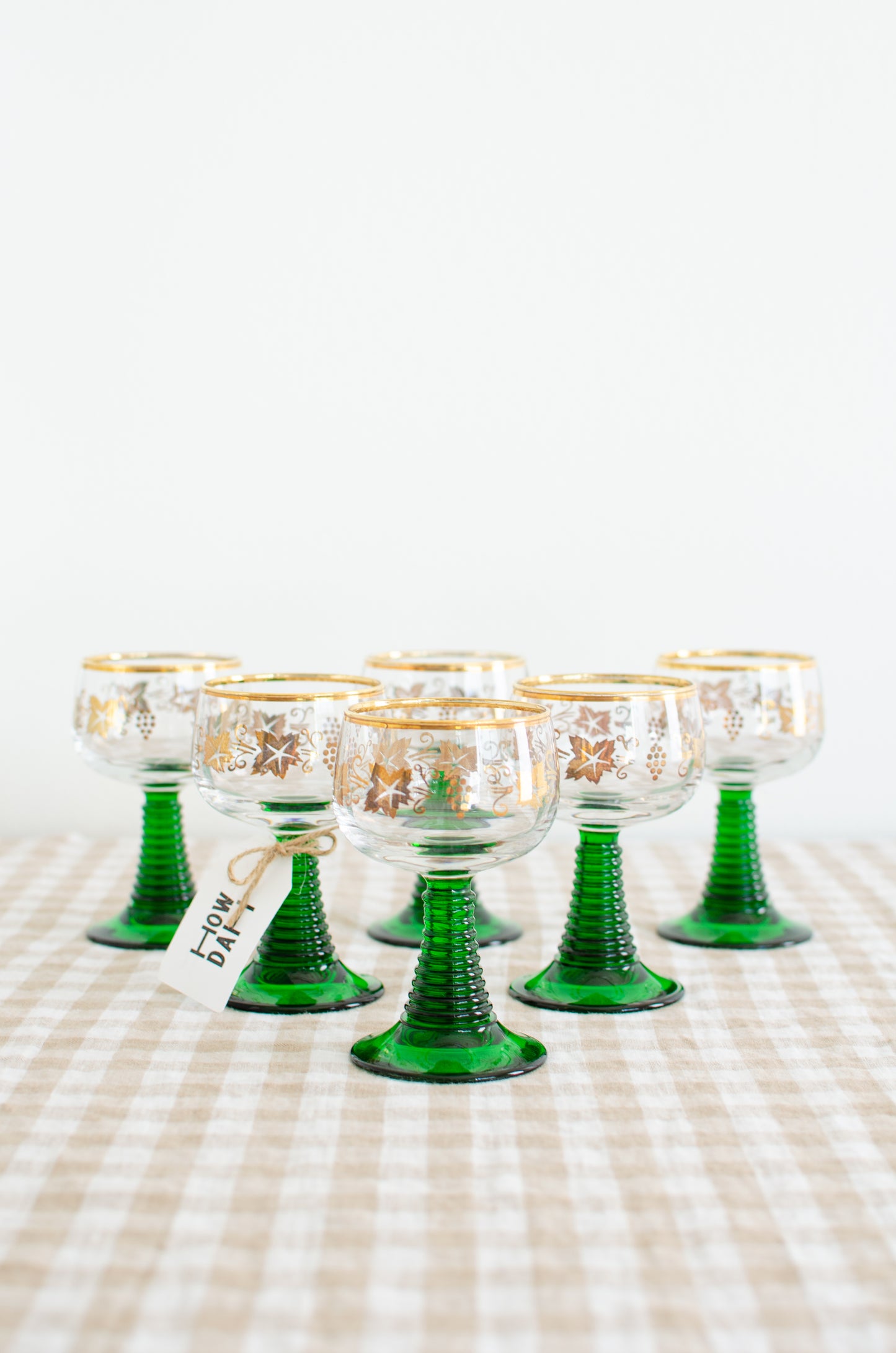 Beehive Stem Glassware Set