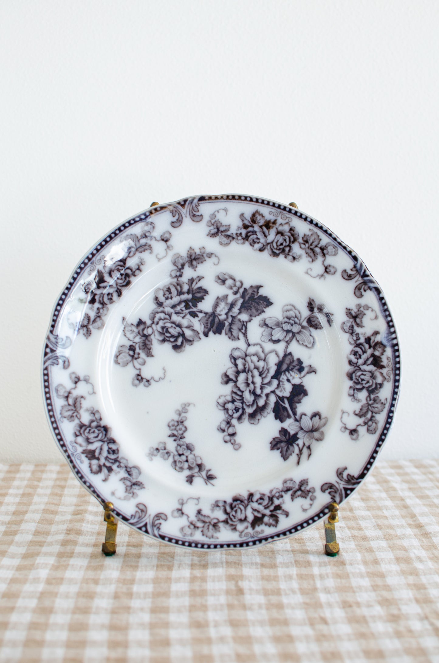Floral Davenport Plate