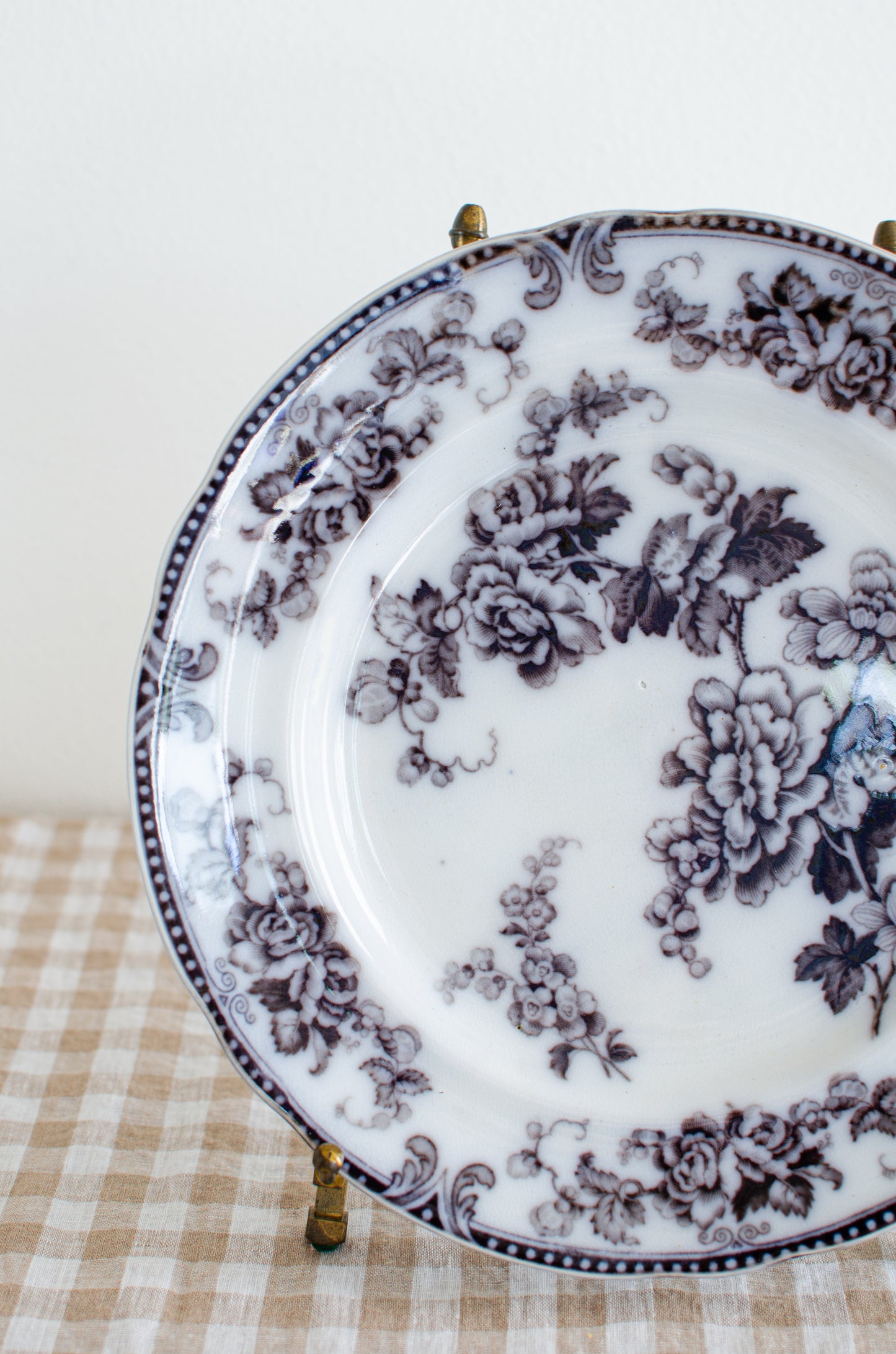 Floral Davenport Plate