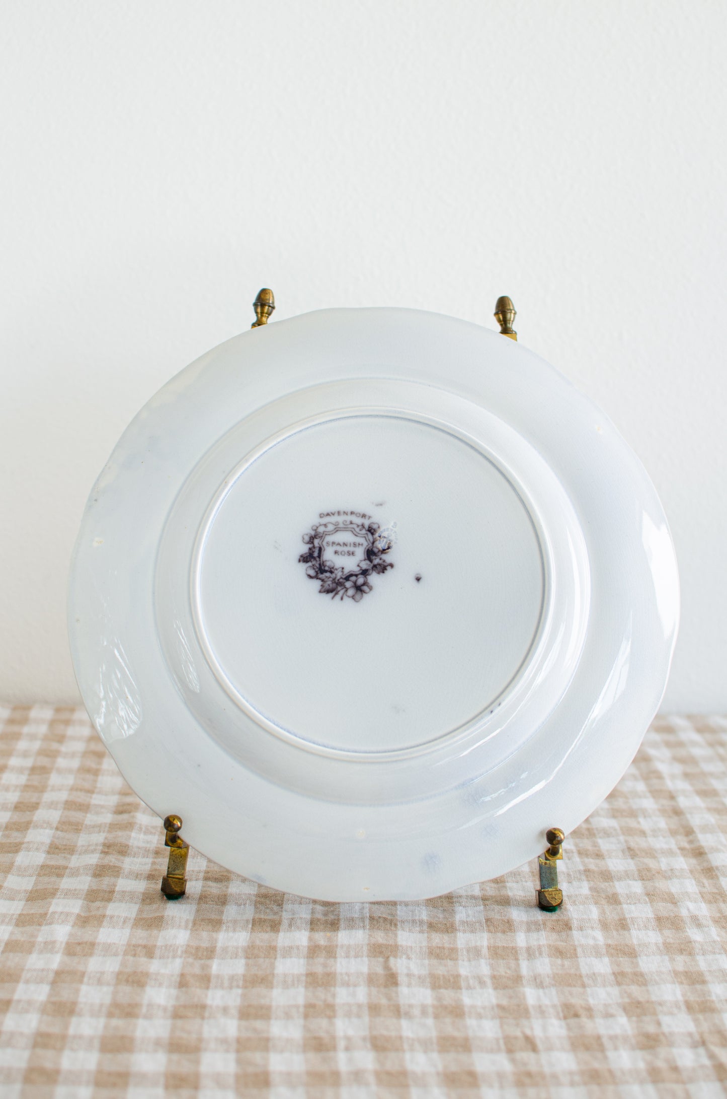 Floral Davenport Plate