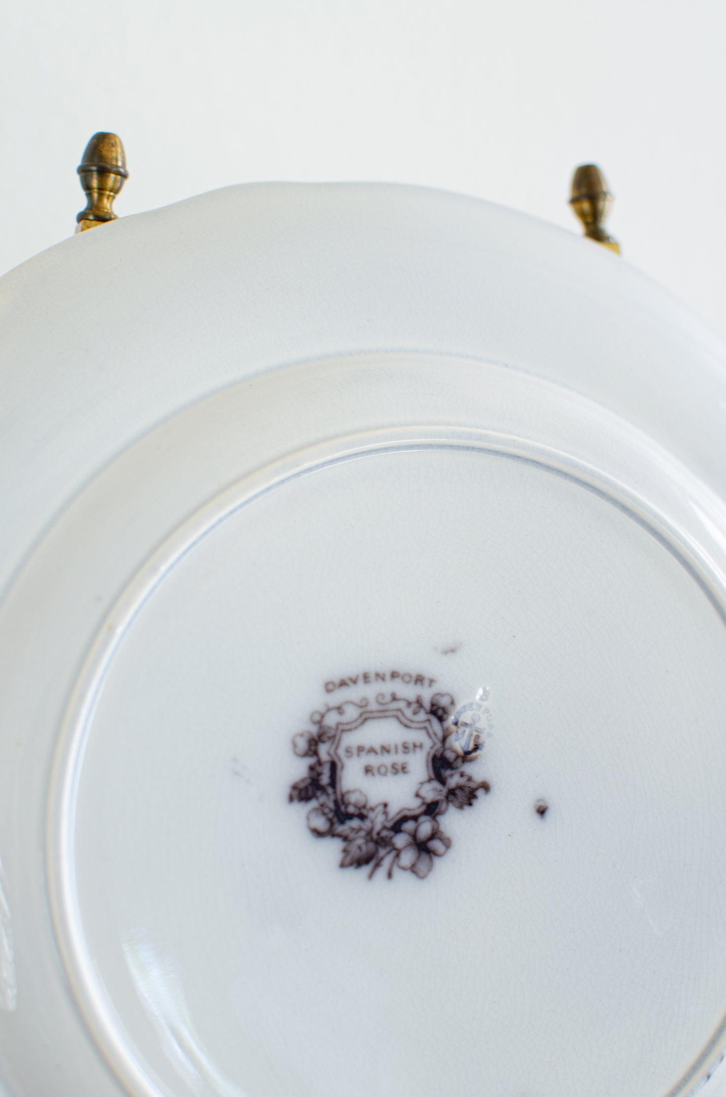 Floral Davenport Plate