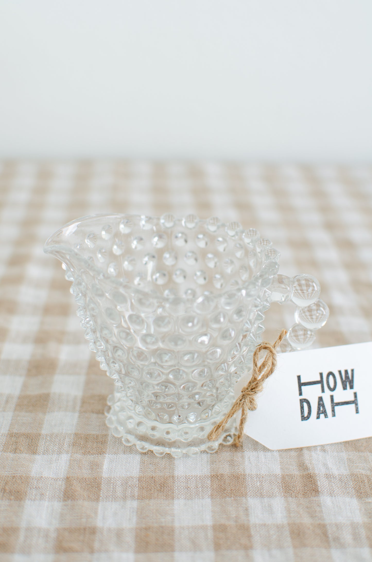 Hobnail Creamer Cup