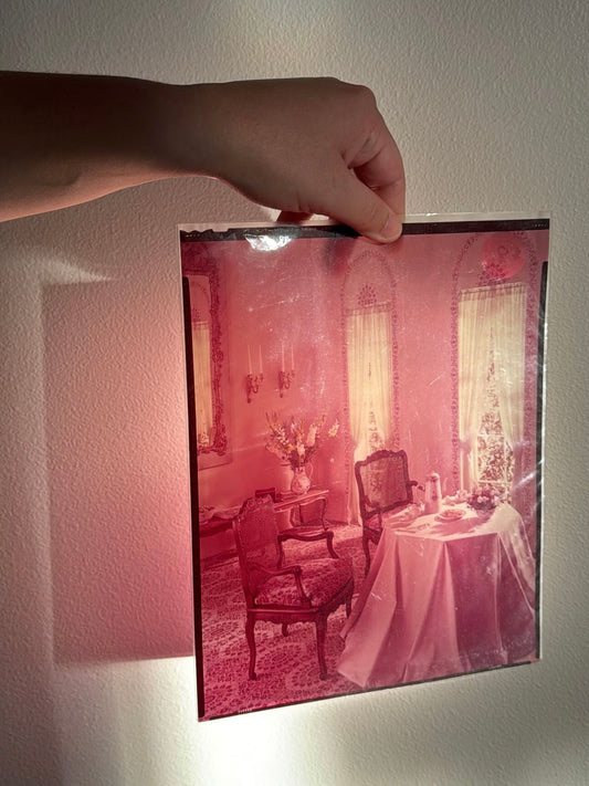 Redscale Film Negative