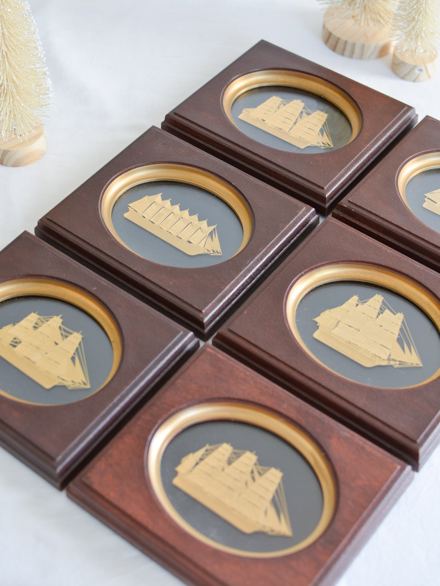 Franklin Mint Ship Set