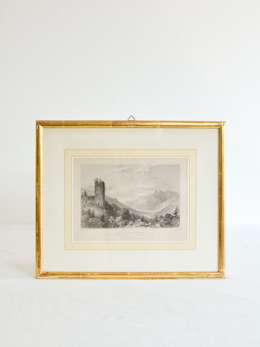 Framed Print of The Ruins of Walterspurg